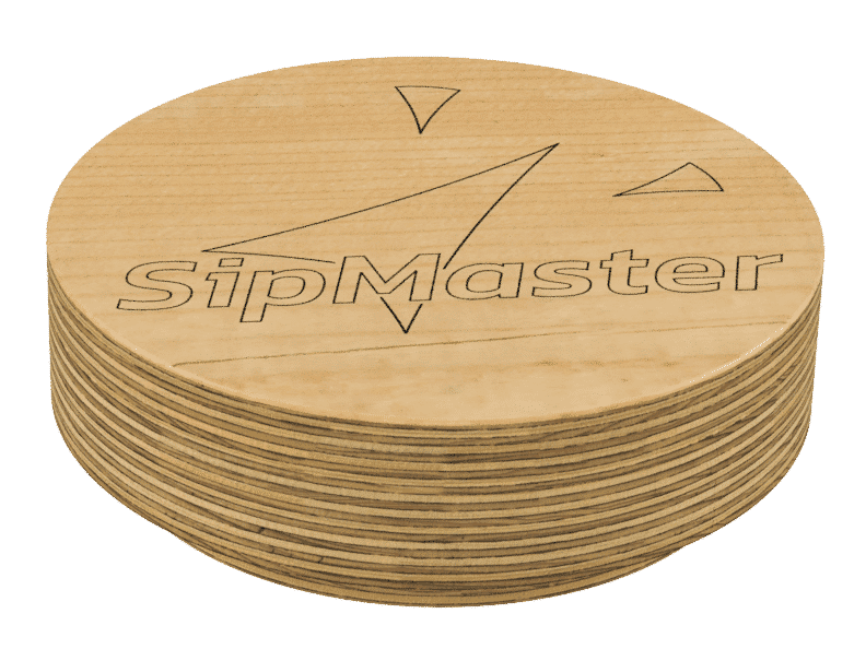 SipMaster scale for drinking game - Wooden version