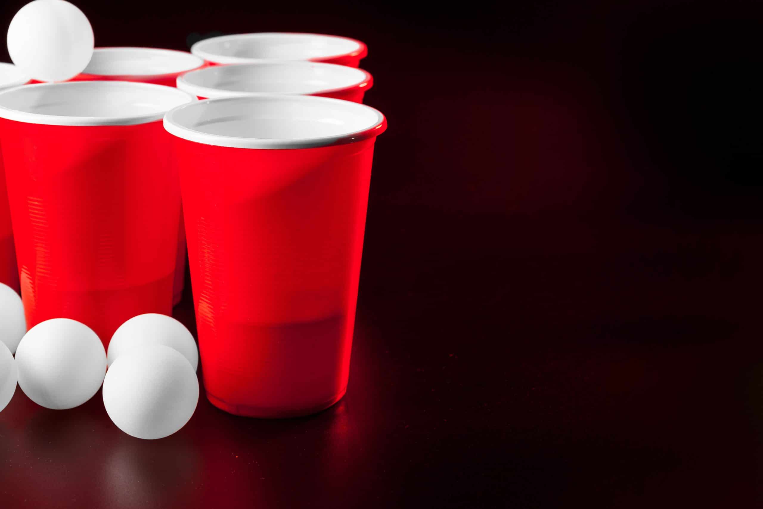Russian Roulette Beer Pong - Skill Drinking Games /